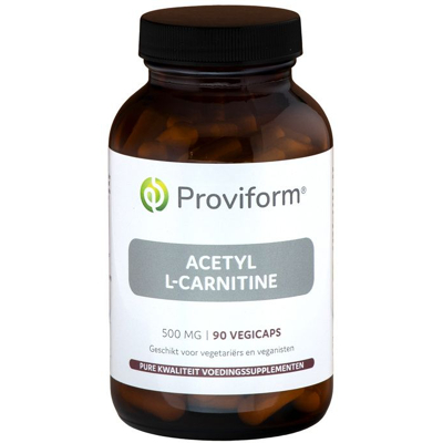 Afbeelding van Proviform Acetyl L carnitine 500 mg 90 vcaps