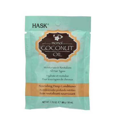 Afbeelding van Hask Monoi coconut oil nourishing deep conditioner 50 ml