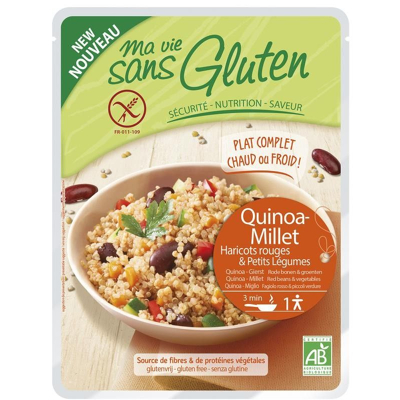 Afbeelding van Ma Vie Sans Quinoa gierst rode boon groente 220 g