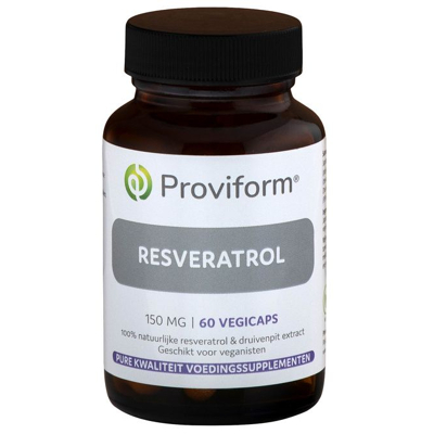 Afbeelding van Proviform Resveratrol 150 Mg + 50 Druivenpitextract, 60 Veg. capsules