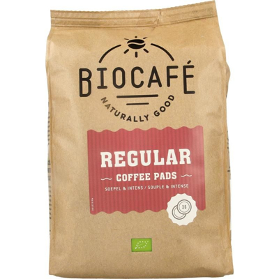 Afbeelding van Biocafe Coffee pads regular 36 stuks