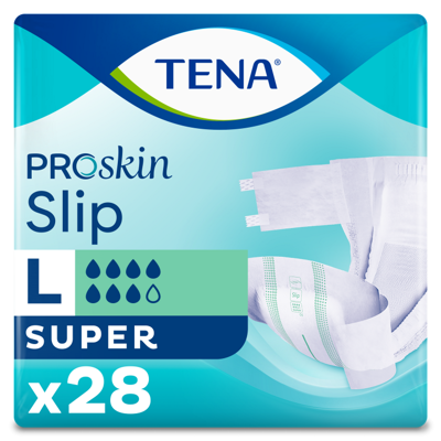 Afbeelding van TENA Slip Super ProSkin Large 28 stuks