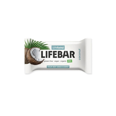 Afbeelding van Lifefood Mini lifebar energiereep kokos raw &amp; bio 25 g