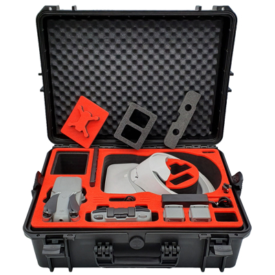 Abbildung von MC CASES Koffer für DJI Mavic Air 2S und 2 &amp; Goggles 6 Akkus + Zubehör