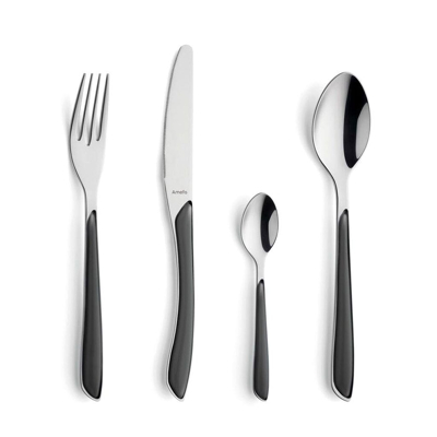 Image of Amefa Cutlery Set Eclat Slate Grey 24 Piece