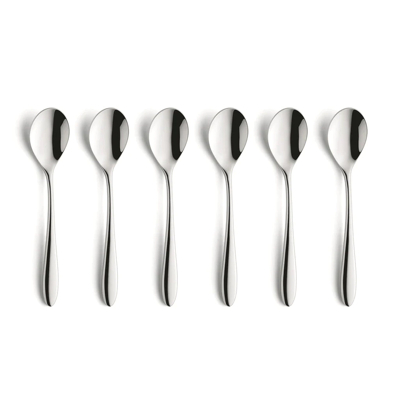 Immagine di Amefa Cuba 6 Coffee Spoons Silver