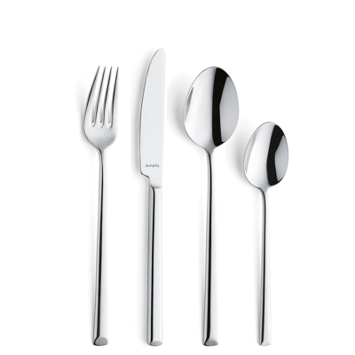Immagine di Amefa Metropole 24 piece Cutlery Set 6 People Silver