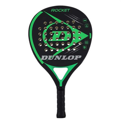 Afbeelding van Dunlop Rocket Green Padel Racket BestelPadel.nl