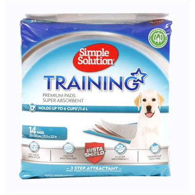 Afbeelding van Simple Solution Puppy Training Pads 14 ST 54X57 CM