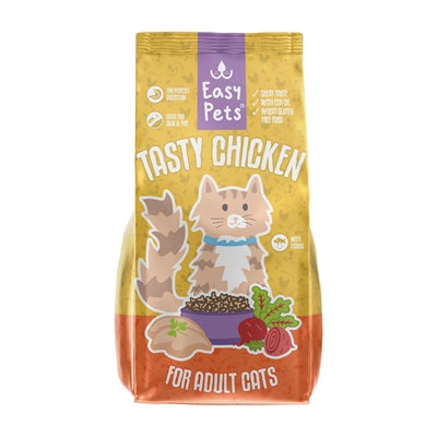 Afbeelding van Easypets Tasty Chicken Adult Kattenvoer 1,5 KG