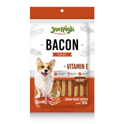 Afbeelding van Jerhigh Bacon Treat Met Kip En Vitamine E