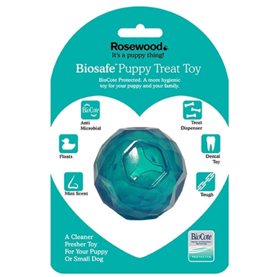 Afbeelding van Biosafe Puppy Snack Bal Blauw