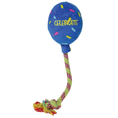 Afbeelding van Kong Occasions Birthday Balloon Blauw 11,5X11,5X19,5 CM