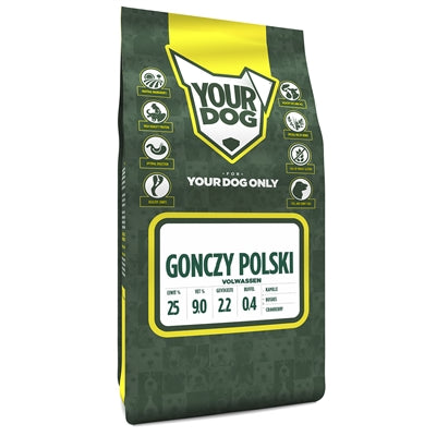 Afbeelding van Yourdog Gonczy Polski Volwassen 3 KG (400620)