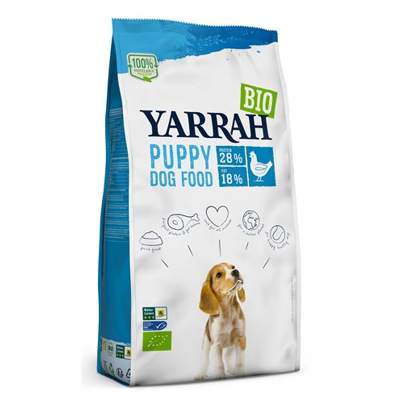 Afbeelding van Yarrah Dog Biologische Brokken Puppy Kip 2 KG