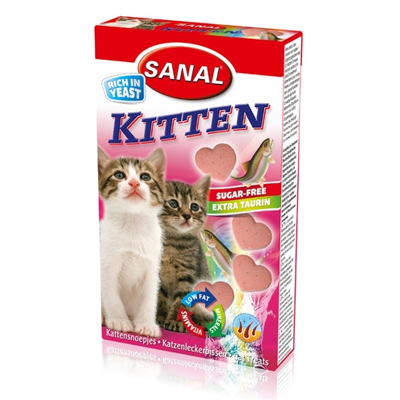 Afbeelding van Sanal Cat Kitten Snacks 30 GR