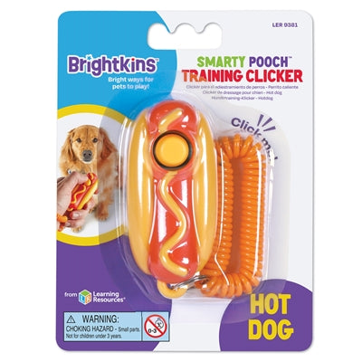 Afbeelding van Brightkins Smarty Pooch Training Clicker Hotdog