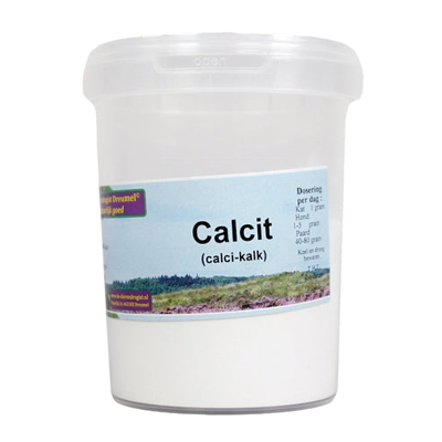 Afbeelding van Dierendrogist Calcit Calciumcitraat 250 GR