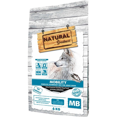 Afbeelding van Natural Greatness Veterinary Diet Dog Mobility Complete Adult 6 KG (411816)