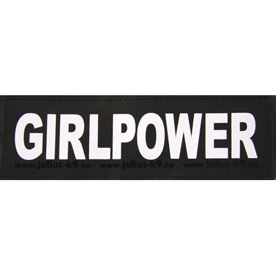 Afbeelding van Julius K9 Labels Voor Power Harnas/Tuig Girlpower SMALL