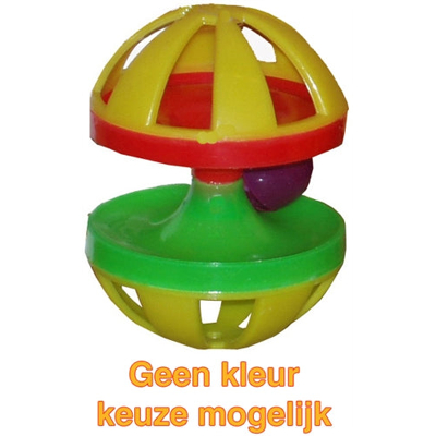 Afbeelding van Merkloos Plastic Knaagdierspeelgoed Met Bel 9X7X7 CM