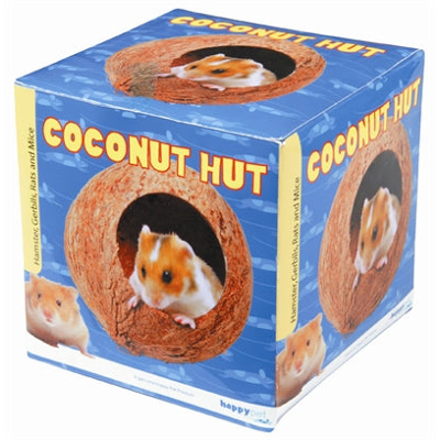 Afbeelding van Happy Pet Coconut Hut 12X11X11 CM