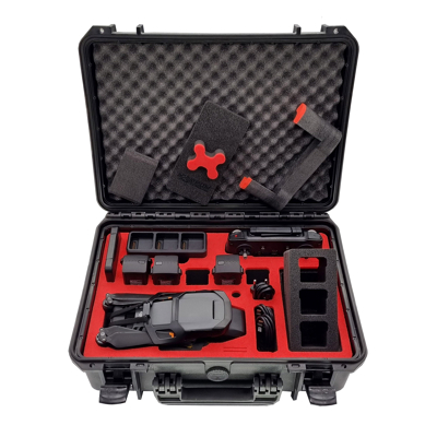 Abbildung von NEU: MC CASES Koffer für DJI Mavic 3 PRO Explorer Edition mit viel Platz Zubehör Made in Germany