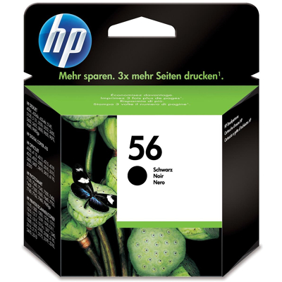 Afbeelding van HP 56 (C6656AE) Inktcartridge Zwart