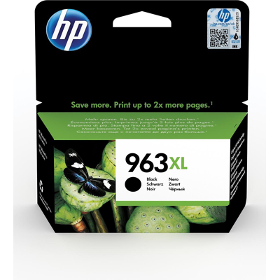 Afbeelding van HP 963XL (3JA30AE) Inktcartridge Zwart Hoge capaciteit