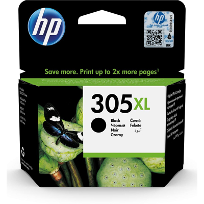Afbeelding van HP 305XL (3YM62AE) Inktcartridge Zwart Hoge capaciteit