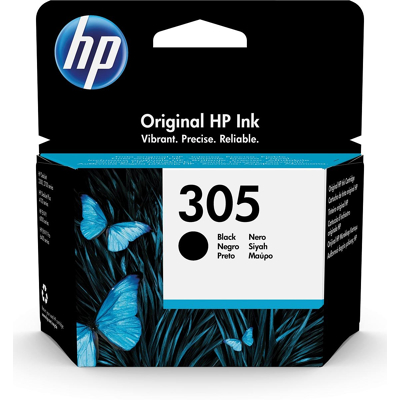Afbeelding van HP 305 originele zwarte inktcartridge (3YM61AE)
