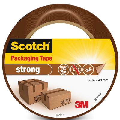 Afbeelding van Scotch verpakkingsplakband Classic, ft 48 mm x 66 m, bruin, per rol plakband