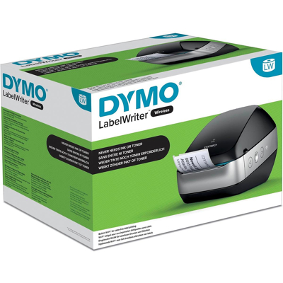 Afbeelding van Dymo beletteringsysteem LabelWriter Wireless, zwart