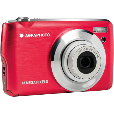 Afbeelding van AgfaPhoto digitaal fototoestel DC8200, rood