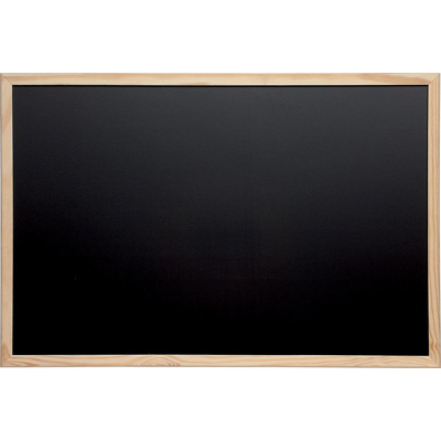 Afbeelding van MAUL krijtbord zwart met houten frame 30x40cm