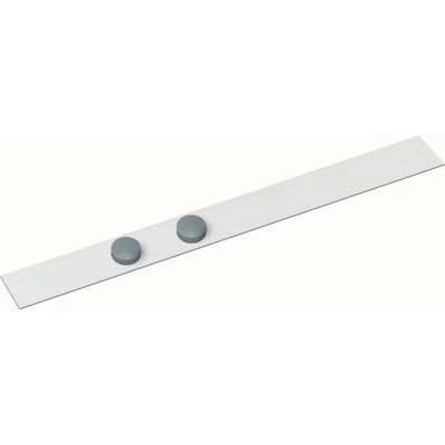 Afbeelding van Wandlijst MAUL Standard zelfklevend 50cm incl 2 magneten wit