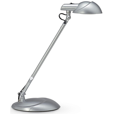 Afbeelding van MAUL bureaulamp LED Storm op voet, zilver
