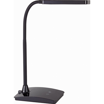 Afbeelding van Bureaulamp MAUL Pearly LED voet dimbaar colour vario zwart