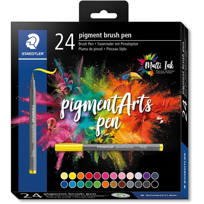 Afbeelding van pigment Art brush kartonnen etui 24 st