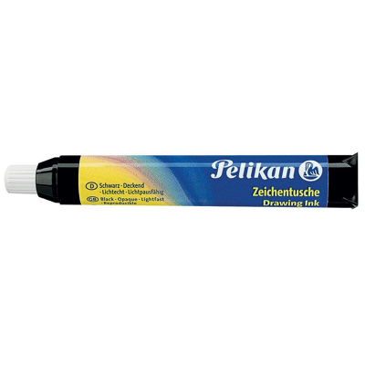 Afbeelding van Oostindische inkt Pelikan pipet 9ml zwart