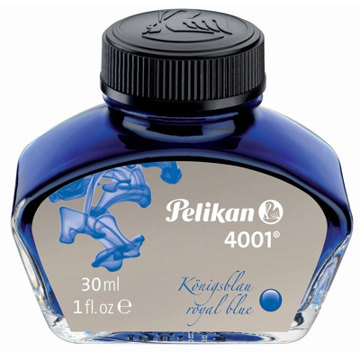 Afbeelding van Vulpeninkt Pelikan 4001 30ml koningsblauw