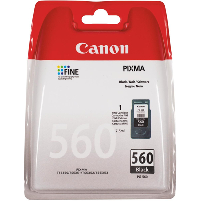 Afbeelding van Canon PG 560XL Inktcartridge Zwart Hoge capaciteit