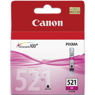 Afbeelding van Canon CLI 521M Inktcartridge Magenta