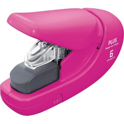 Afbeelding van Plus Nietloze Nietmachine, Roze Nietmachine