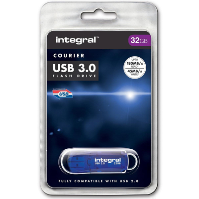 Afbeelding van Integral COURIER USB stick 3.0, 32 GB