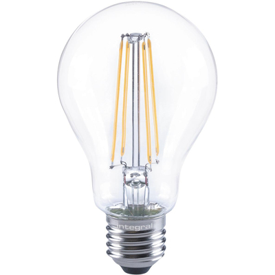 Afbeelding van Dimbare E27 Standaard LED Lamp Extra Warm Wit (2700K) 7 Watt, vervangt 60W Halogeen Integral