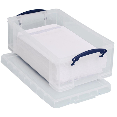 Afbeelding van Really Useful Box Opbergdoos 12 Liter, Transparant