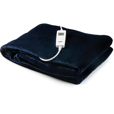 Afbeelding van Domo elektrisch deken, donkerblauw deken