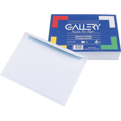 Afbeelding van Gallery enveloppen ft 114 x 162 mm, gegomd, pak van 50 stuks