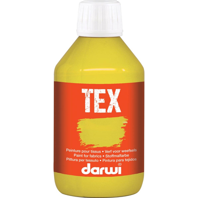 Afbeelding van Darwi Textielverf Tex, 250 Ml, Goudgeel